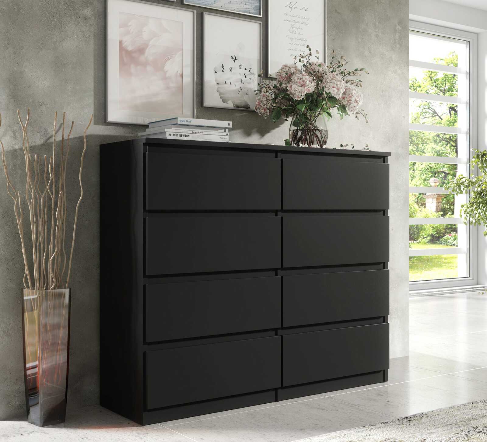 Komoda_8_SZ_120_Sc4_Black_zbliżenie_15