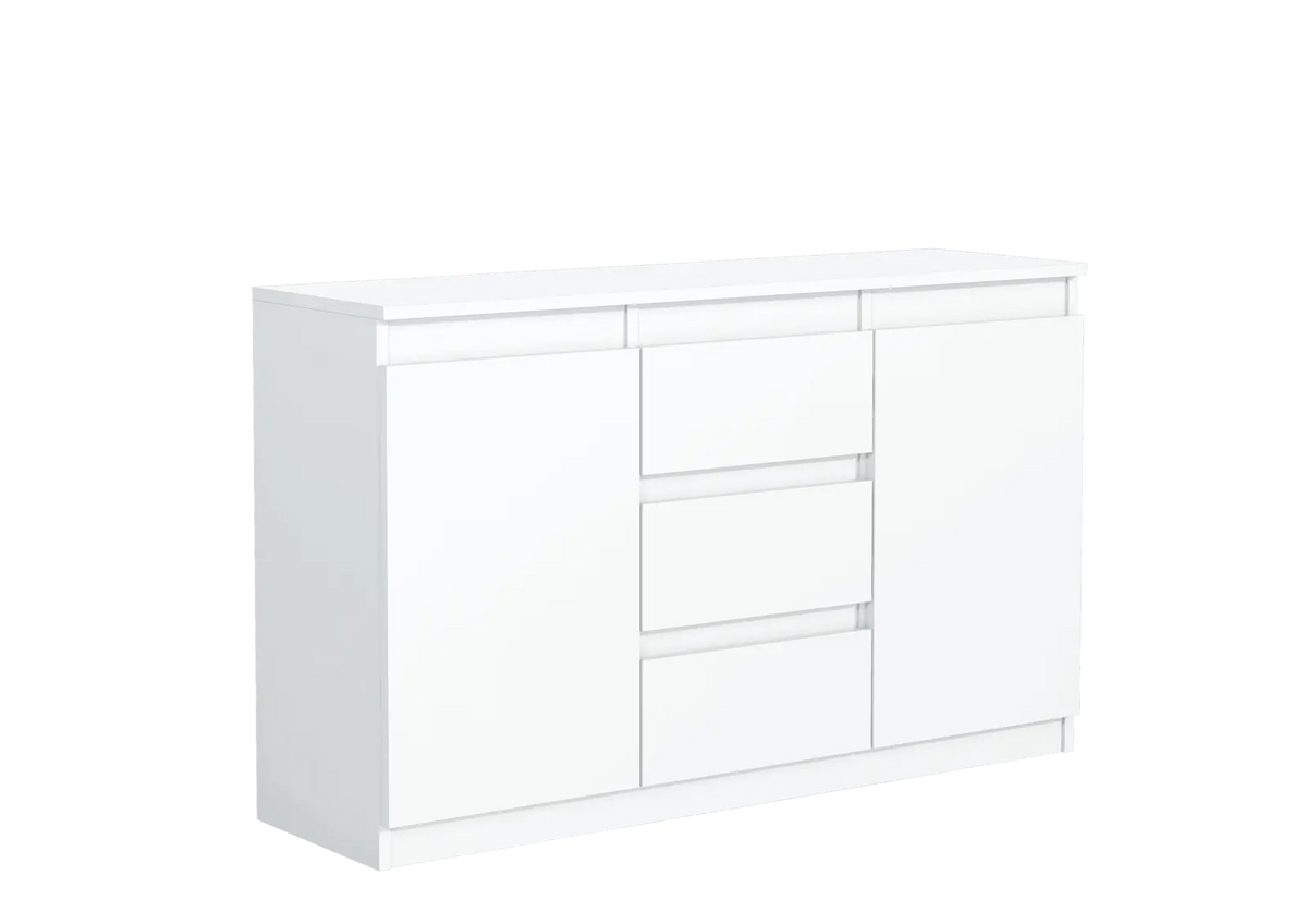 Komoda_2D_3Sz_120_white_mat