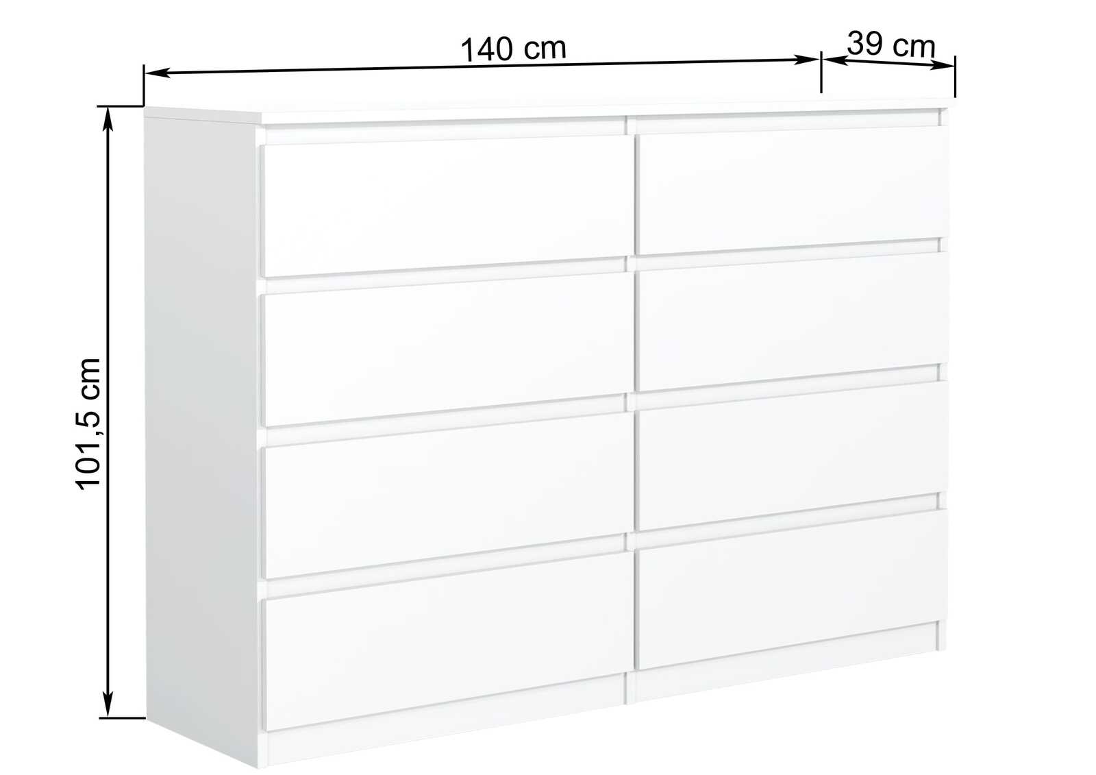Komoda_8_SZ_140_white_mat_diag_wymiar