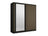 ALUNA 11 – Szafa 2d_PU1001 Czarny Onyx_1A0001