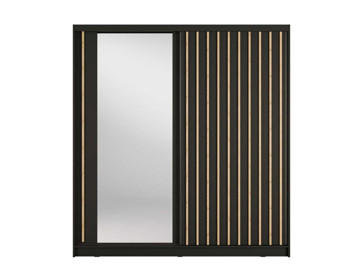 ALUNA 11 – Szafa 2d_PU1001 Czarny Onyx_1B0001