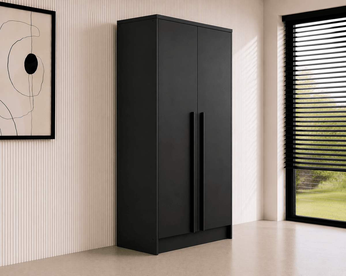 pro-meubels-kledingkast-istanbul-100cm-zwart-mat